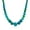 Blue-Turquoise, variant on Bling Jewelry Womens Elegant Semi-Precious Gemstone Bead Strand Necklace