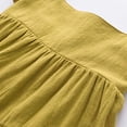 thumbnail image 4 of Toddler Girls Summer Dress Round Neck Sleeveless Sundress Lace Puffy Dresses Party Wedding Prom Princess Dresses, 4 of 7
