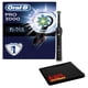 thumbnail image 1 of Oral-B Pro 3000 Paquete de cepillo de dientes eléctrico con Bluetooth (negro) con kit de limpieza, 1 of 8