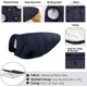 thumbnail image 2 of Chaqueta de invierno cortavientos para perros, talla S, azul, abrigo impermeable para perros, chaleco cálido para perros, ropa para mascotas de clima frío con 2 capas forradas de polar para mascotas, 2 of 5