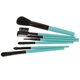 thumbnail image 4 of 7pcs Herramienta Cosméticos Maquillaje de Ojos Cepillo Set + Funda Verde coral, 4 of 8
