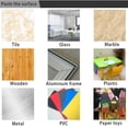 thumbnail image 5 of Cinta de aislamiento de espuma autoadhesiva, burletes para puertas y ventanas, sello de puerta de insonorización a prueba de sonido, burlete, refrigeración, aire acondicionado S Feliz Sencillez, 5 of 5