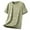 Khaki, variant on Quick Dry Stretch Fit Tshirt Shirt Men Short Sleeve Workout T-Shirt with Reflective & Ventilation Holes for Running
