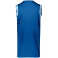 thumbnail image 5 of Holloway Sportswear M Retro Basketball Jersey Royal/White 224076, 5 of 5