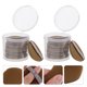 thumbnail image 1 of EXHUMKY 12Ud Esponjas Para Maquillaje Doble Café Para Aplicar Base Y Polvo, 1 of 6