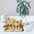 thumbnail image 3 of fastboy Holy Nativity Scene Set Xmas Tabletop Ornament Gifts White With Base, 3 of 8