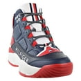 thumbnail image 2 of Tommy Hilfiger Men's Davos Dark Blue High-Top Sneaker - 10.5M, 2 of 6