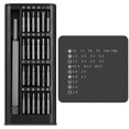thumbnail image 2 of 24 In 1 Magnetic Screwdriver Kit Magnetic Bits Phillips Torx Hex Precision DIY Dismountable Mini Tool Case For Phone Repair, 2 of 5