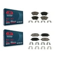 thumbnail image 1 of CMX Front Rear Ceramic Brake Pads Kit for Car Nissan Murano Altima Maxima INFINITI FX35 FX45 KCX-100254, 1 of 9