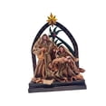 thumbnail image 2 of Colección de adornos de mesa con figuras de Natividad navideña, suministros para fiestas, resina, para repisa, encimera, dormitorio, festivales, Estilo A, 2 of 7