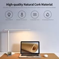 thumbnail image 3 of Yeacher Pad Natural Cork Texture Desk Mat Waterproof Dustproof Large Size Desktop Laptop Pad for Home Office Game, 3 of 7