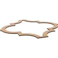 thumbnail image 6 of 33"W x 33"H x 3/8"T Extra Large Marrakesh Decorative Fretwork Wood Ceiling Panels, Hickory, 6 of 10