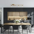 thumbnail image 3 of 29" 4-Light Matte Brass Slim Profile Track Lighting, 3 of 8