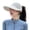 Beige, variant on Sun Hats for Women UV Protection Visor Hat with Wide Brim Adjustable Ponytail Hole Breathable for Outdoor