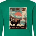 thumbnail image 4 of Inktastic Yellowstone National Park Long Sleeve Youth T-Shirt, 4 of 5