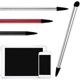 thumbnail image 2 of 3 Piezas Lápiz Óptico Plateado Lápiz Universal De Punta Fina Para Teléfono/Ipad/Android/Tableta Y Otras Pantallas Táctiles Lápiz Óptico De Alta Precisión Para Todos Los Dispositivos De Pantalla Táctil, 2 of 5