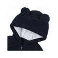thumbnail image 3 of Ropalia Toddler Baby Girl Warm Ears Hoodie Clothes Infant Jacket Coats Velvet Thick Lamb Outerwear Clothes, 3 of 5