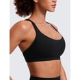 thumbnail image 4 of Top Deportivo CRZ YOGA para Yoga con Tirantes, Sin Aros y Acolchado, Negro, Talle Grande, 4 of 7