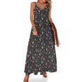 thumbnail image 1 of Vestido sin mangas Chem love vestidos de mujer para mujer vestido suelto de mujer vestido de verano de mujer, 1 of 7