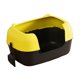 thumbnail image 5 of Caja de Arena para Gatos perfecl Inodoro Portátil Extraíble Antisalpicaduras Amarillo y Negro, 5 of 8
