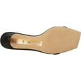 thumbnail image 4 of Sam Edelman Rayelle Black Leather Ankle Strap Open Toe Kitten Heel Dress Sandals (BLACK, 9), 4 of 5