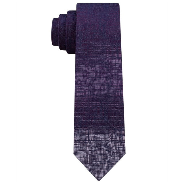 Corbata Calvin Klein artística para hombre Morado Talla Única