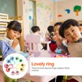 thumbnail image 3 of 12 juguetes educativos inteligentes para dedos, con ojos grandes, anillos, marionetas, divertidos juegos para niños, regalo de fiesta (colores surtidos)., 3 of 8
