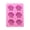 Pink, variant on Joernso Cat Paw Silicone Mold Fondant Cake Chocolate Decoration Sugarcraft DIY Mould