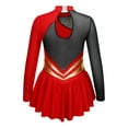 thumbnail image 2 of iEFiEL Kids Girls Tulle Figure Ice Roller Skating Ballet Dance Leotard Dress, 2 of 7