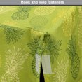 thumbnail image 4 of Green Leaf Dog Crate Cover, Hand Drawn Style Exotic Pineapple Fruit Tropical Summer Theme, Easy to Use Pet Kennel Cover for Medium Large Dogs, 35" x 23" x 27", Apple Green Fern Green, by Ambesonne, 4 of 6