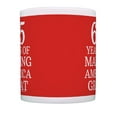 thumbnail image 3 of ThisWear 65th Birthday Mugs 65 Years of Making America Great Milestone 11 ounce 2 Pack Coffee Mugs Red, 3 of 4
