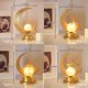 thumbnail image 2 of Irfora Eid Ramadan Night Lights Iron Moon Desk Light Ramadan Eid Mubarak Lámpara de escritorio Crescent Party LED Fairy Lights Estilo musulmán LED Luces decorativas para decoración de mesa Irfora Lámpara de mesa, 2 of 7