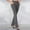 Gray, variant on successthop Dress Pants Work Office Business Casual for Women Solid Color Ruched Stretchy Casual Dressy Pants High Waisted Straight Leg Pull On Skinny Trousers with Pockets Gray S