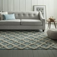thumbnail image 6 of Momeni Geometric Modern Area Rugs, Blue, 6 of 7