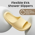 thumbnail image 2 of AUXDIQ Home Slippers Women Men Bathroom Slippers Non Slip House Shoes Shower Sandals Pool Slides Beach Slippers, 2 of 6