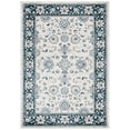 thumbnail image 2 of SAFAVIEH Isabella Kiana Floral Bordered Area Rug, Cream/Navy, 4' x 6', 2 of 9