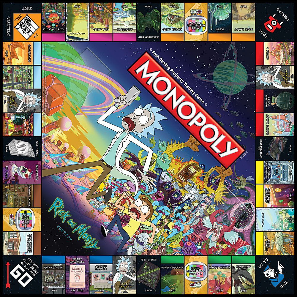 Monopoly Rick And Morty Edition