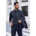 thumbnail image 2 of COOFANDY Mens Dress Shirts Long Sleeve Casual Button Down Shirts Formal Business Shirt, 2 of 6