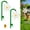 White, variant on Dog Sprinkler, 360° Rotating Flower Water Sprinkler Toy for Dogs Outdoor Play, Sunflower Lawn Sprinkler for Yard Garden Watering.