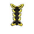 thumbnail image 1 of Protector de Deposito Kinlley XP Negro/Gris Goma Amarillo, 1 of 2