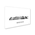 thumbnail image 2 of Trademark Fine Art 'Madison Wisconsin Skyline WB-BW' Canvas Art by Marlene Watson, 2 of 3