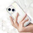 thumbnail image 3 of AMZER Crusta Hybrid Full Body Case for iPhone 13 with Built-in Screen Protector - Glitter Yeet All Over, 3 of 9