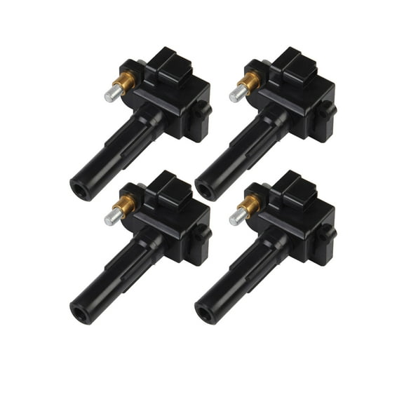 Set of 4 ISA Ignition Coils Compatible with 2002-2003 Subaru Impreza WRX 2.0L H4 Replacement for UF480