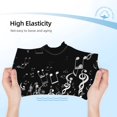 thumbnail image 3 of Pofeuu Falling Musical Print Soft Cotton Girls Boyshort panties Toddler Underwear-Large, 3 of 5