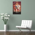 thumbnail image 5 of Cristiano Ronaldo Inspiring Football Poster with Classic Jersey Looks for Fan Room Decor Framed 24x36inch for Fans, 5 of 5