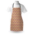 thumbnail image 3 of African Apron Composition of Triangles of Many Sizes Ornamental Motifs from Oriental Cultures, Unisex Kitchen Bib Apron with Adjustable Neck for Cooking Baking Gardening, Multicolor, by Ambesonne, 3 of 3