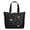 Large, variant on Tropical Leopard Pattern Travel Tote Bag Large Capacity Weekender Featuring Abstract Cheetah Design, Aesthetic Animal Print