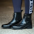 thumbnail image 2 of B Vertigo Womens Saturn Front-Zip Leather Paddock Boots, 2 of 6
