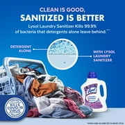(2 pack) Lysol® Laundry Sanitizer Additive, Eliminates Odor Causing Bacteria, Lavender Fusion, 90 fl oz