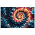thumbnail image 1 of Neon Geometric Star Banner Backdrop Futuristic Cosmic Wall Art for Party Decorations Events Room Decor Photography Props and Background, 1 of 4